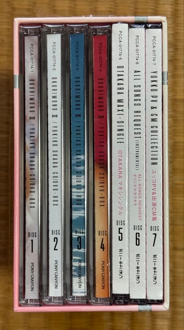 岡田有希子 CD/DVD-BOX「贈りもの III」（中古）