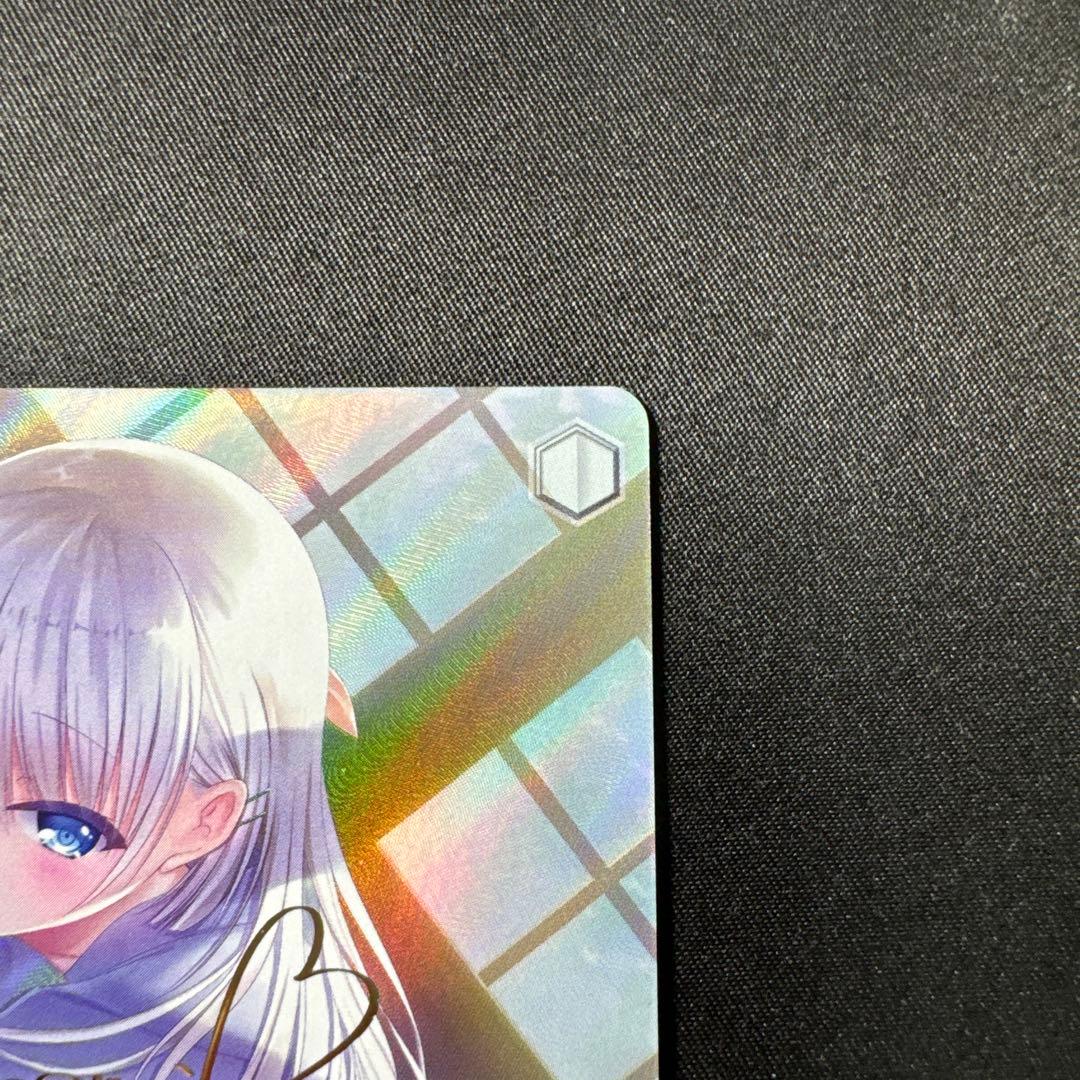 ヴァイスシュヴァルツ　短夜 しろは SP サイン