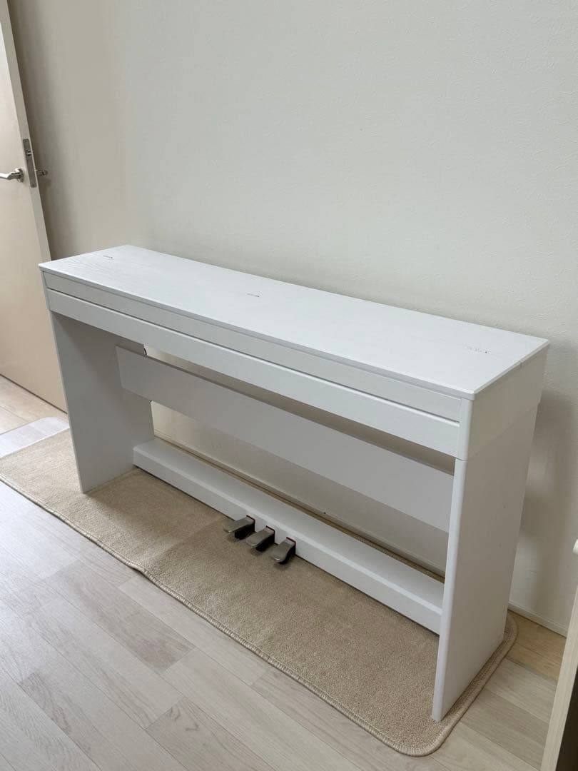 lulu！ホワイトデジタルピアノ88鍵 3ペダル⭐︎電子ピアノ⭐︎超美品⭐︎