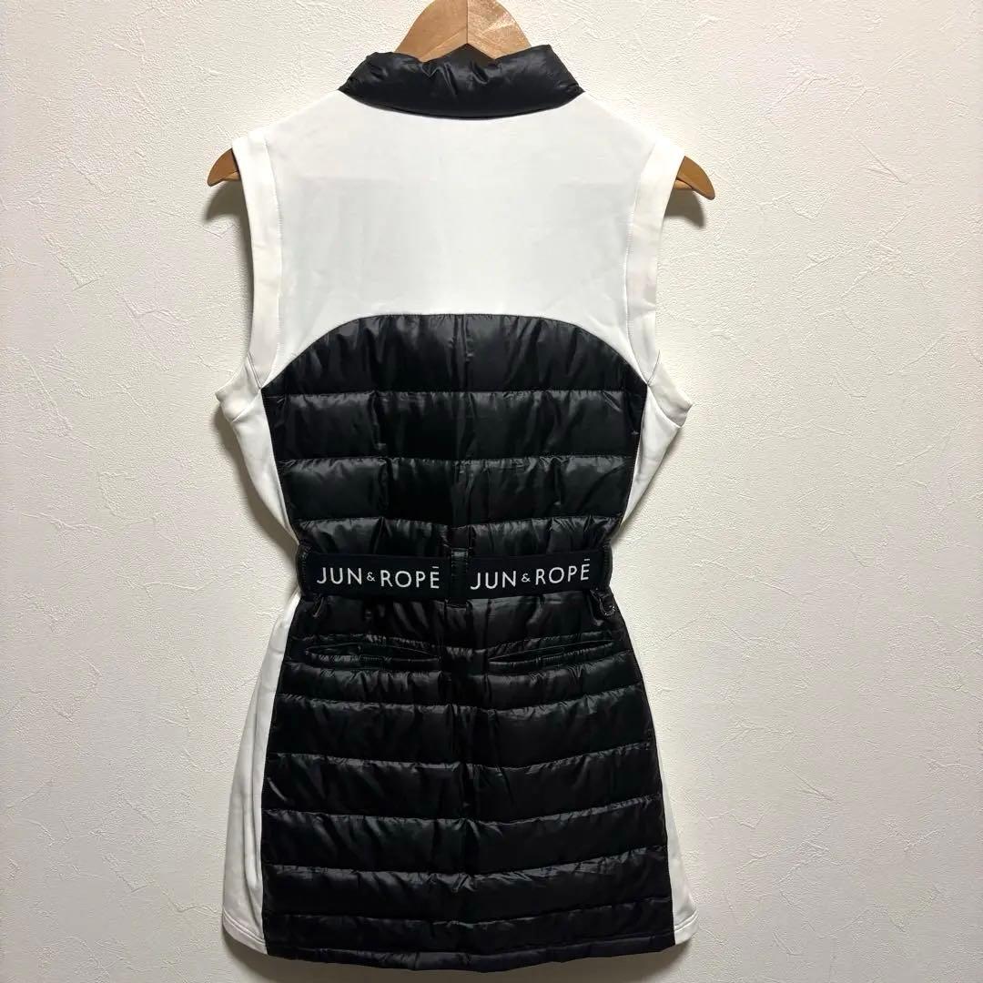 最終価格ジュンアンドロペ　JUN&ROPE' ダウン　ワンピース