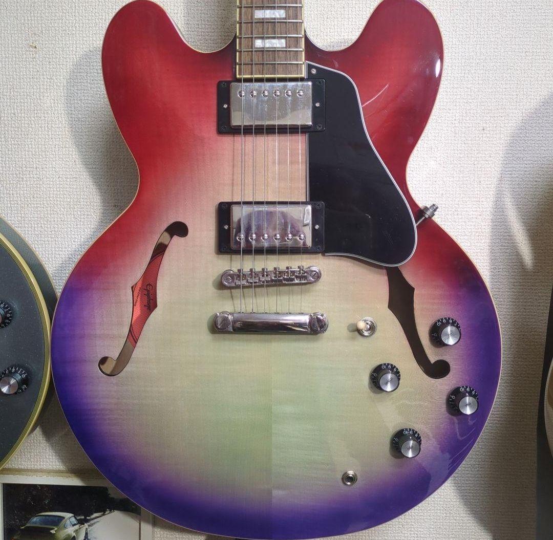 ★値下げ　Epiphone ES-335 Blueberry Burst