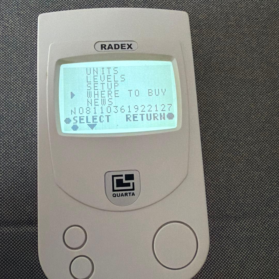 ラジエーションモニターRADEX RD1503 QUARTA ガイガーカウンター