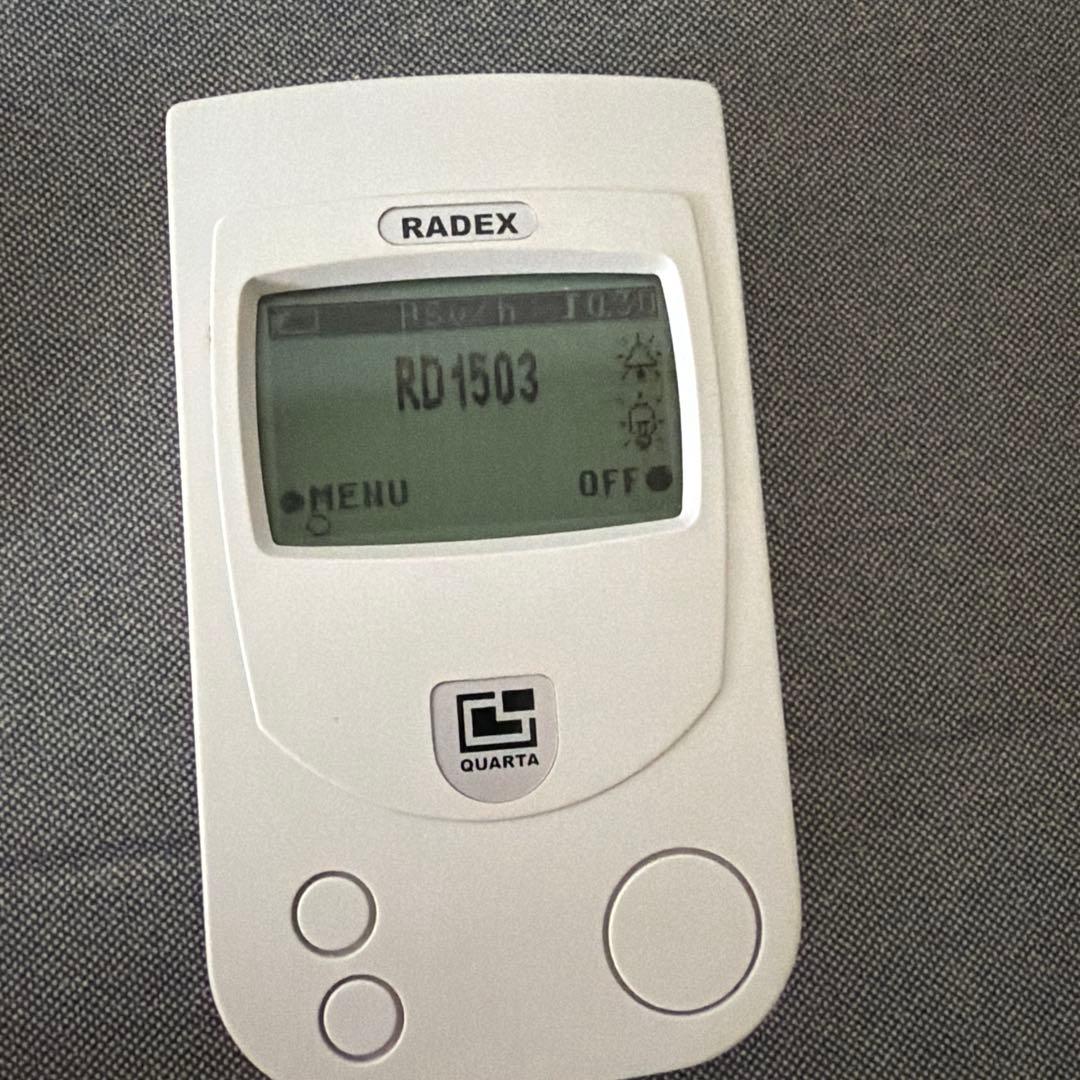 ラジエーションモニターRADEX RD1503 QUARTA ガイガーカウンター
