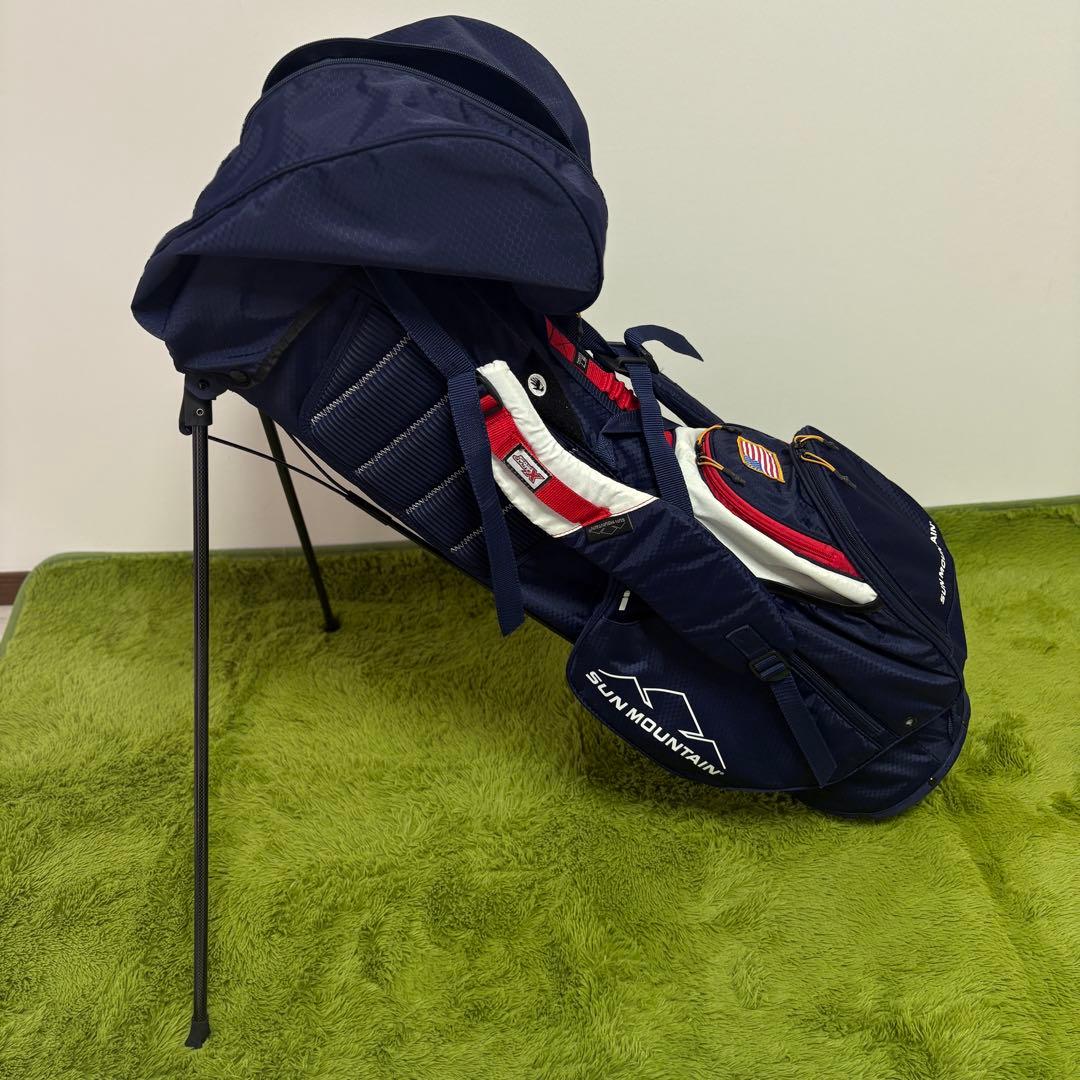 SUN MOUNTAIN ゴルフバッグ スタンドキャディバッグ　フード付き