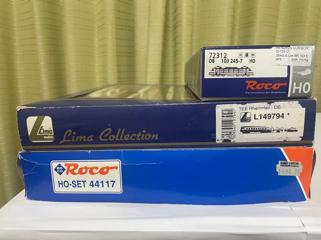 DB103電気機関車（DCCサウンド）＋TEEラインゴルト風客車7両セット