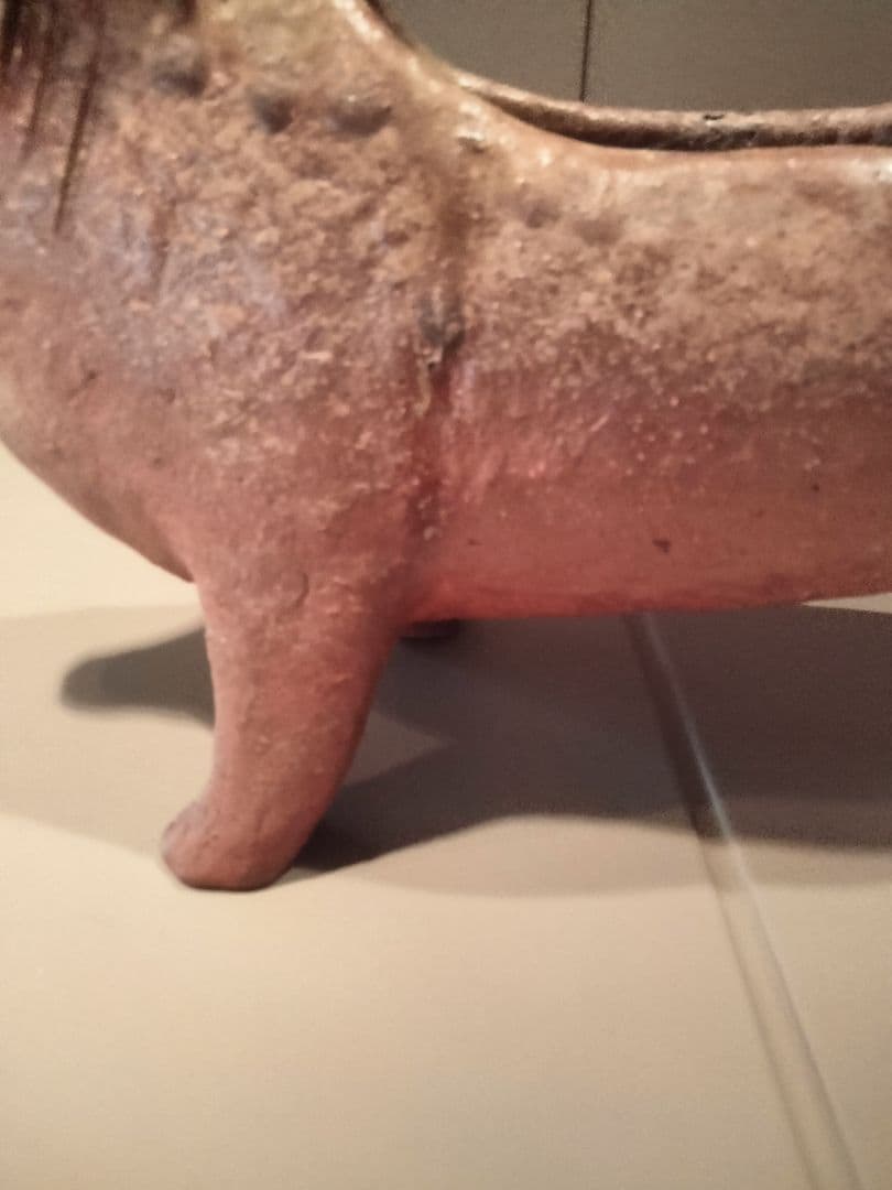 Bizen-yaki 備前焼　島村光　丑（良品）価格交渉出来ますので