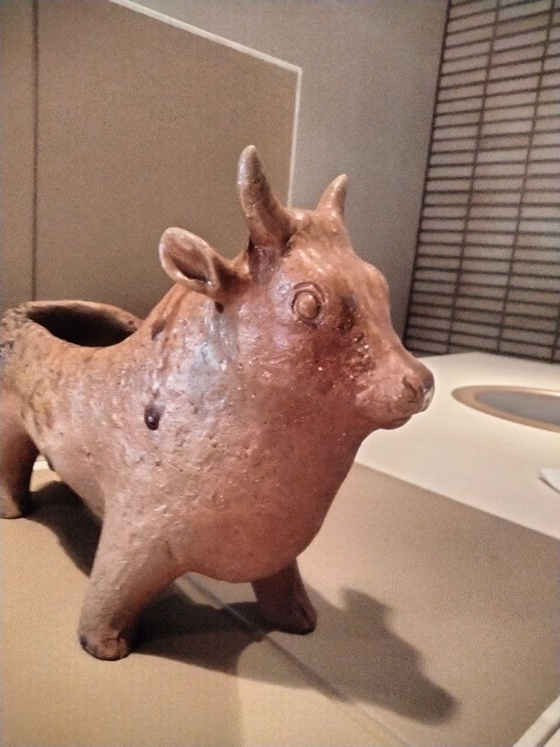 Bizen-yaki 備前焼　島村光　丑（良品）価格交渉出来ますので