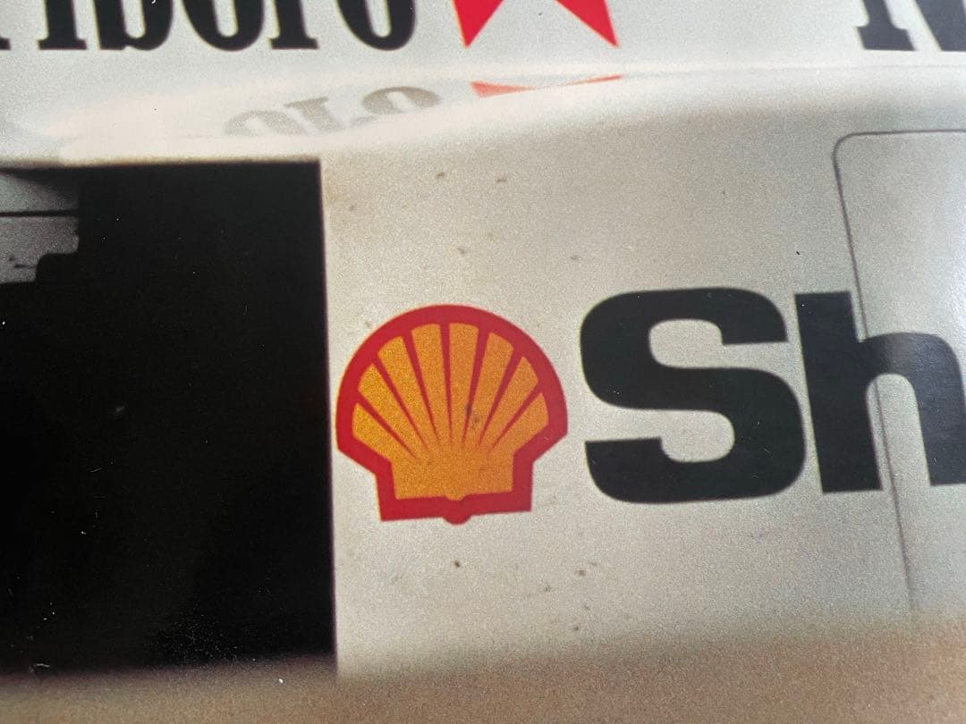 F1 ポスター マクラーレン アラン・プロスト 昭和シェル石油