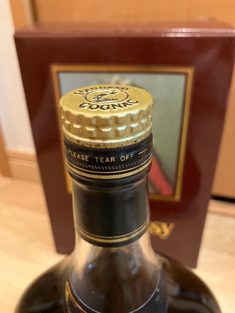 【未開封】Hennessy XO ヘネシー XO 金キャップ 1L