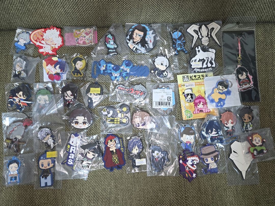 アニメ　ゲーム　ラバーグッズまとめ　400点