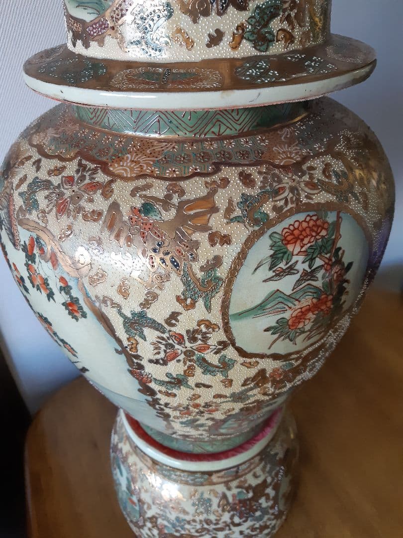 【直接お渡し】絢爛豪華 沈香壺 薩摩