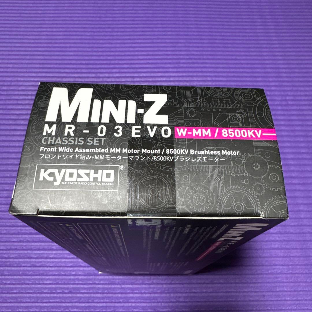 新品未開封・ 京商ミニッツレーサーMR-03EVOシャーシセット