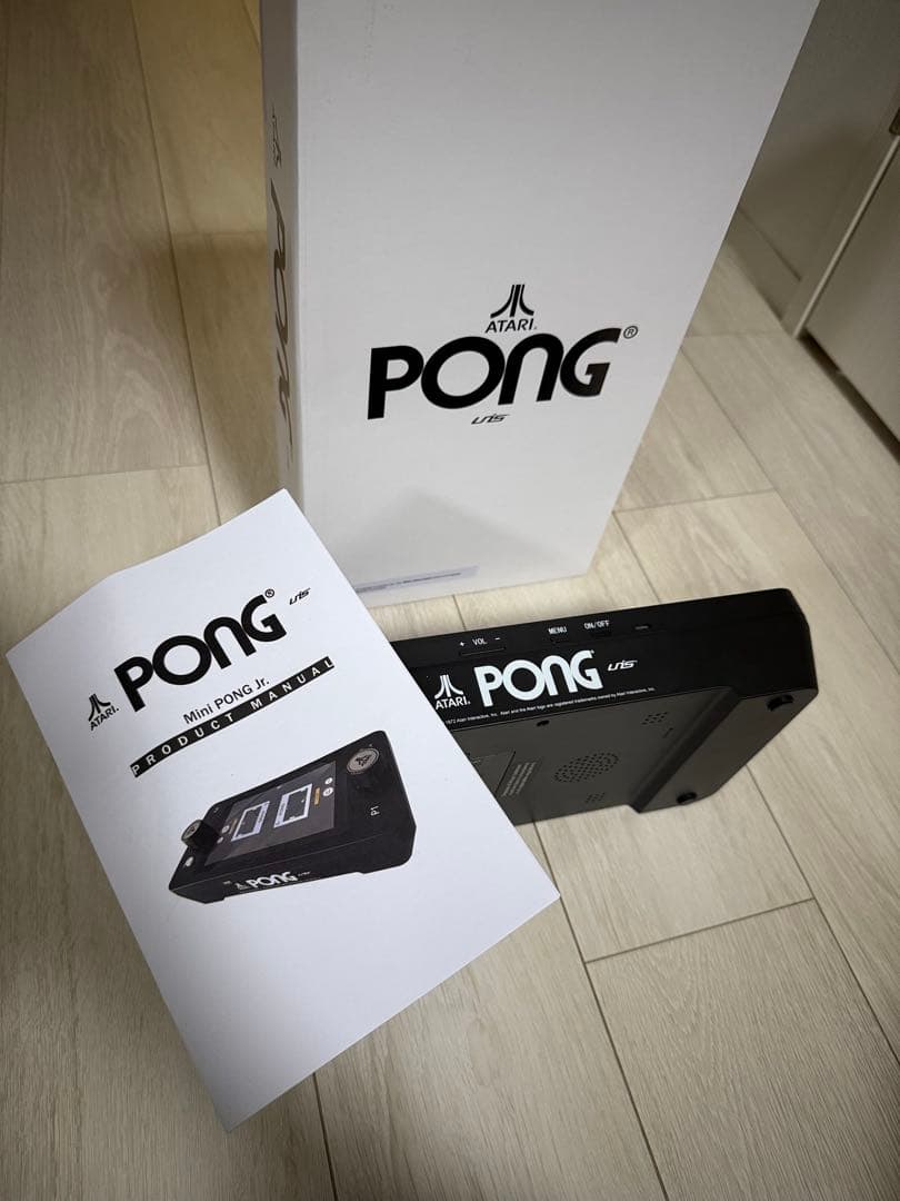【超希少/動作確認済】Atari Mini PONG Jr. ミニポンジュニア