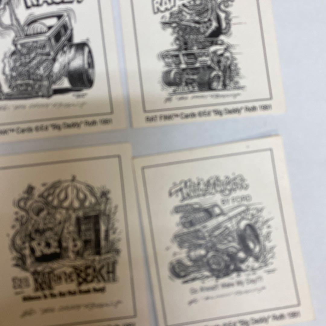 Rat Fink カード 1981年製 72枚セット