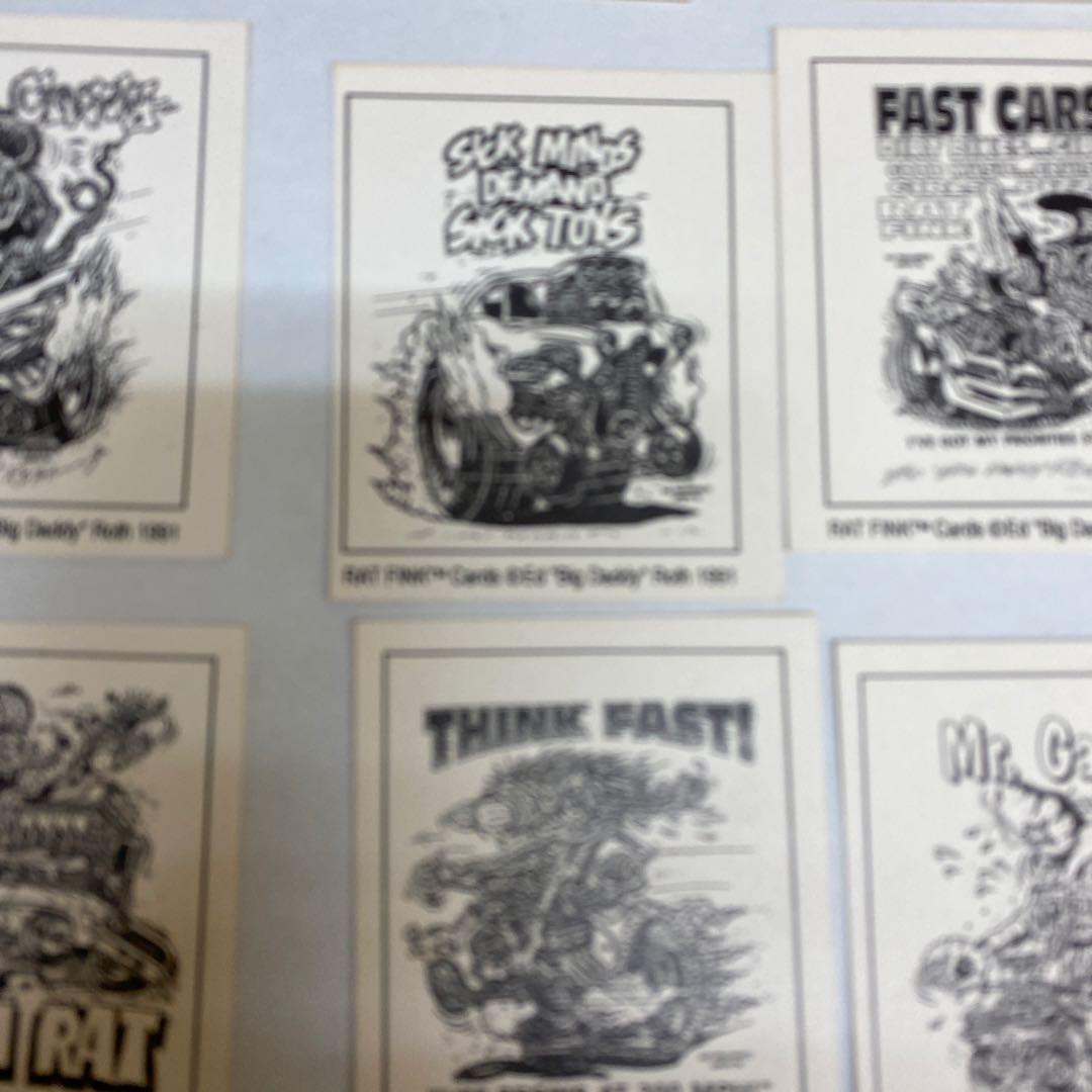 Rat Fink カード 1981年製 72枚セット