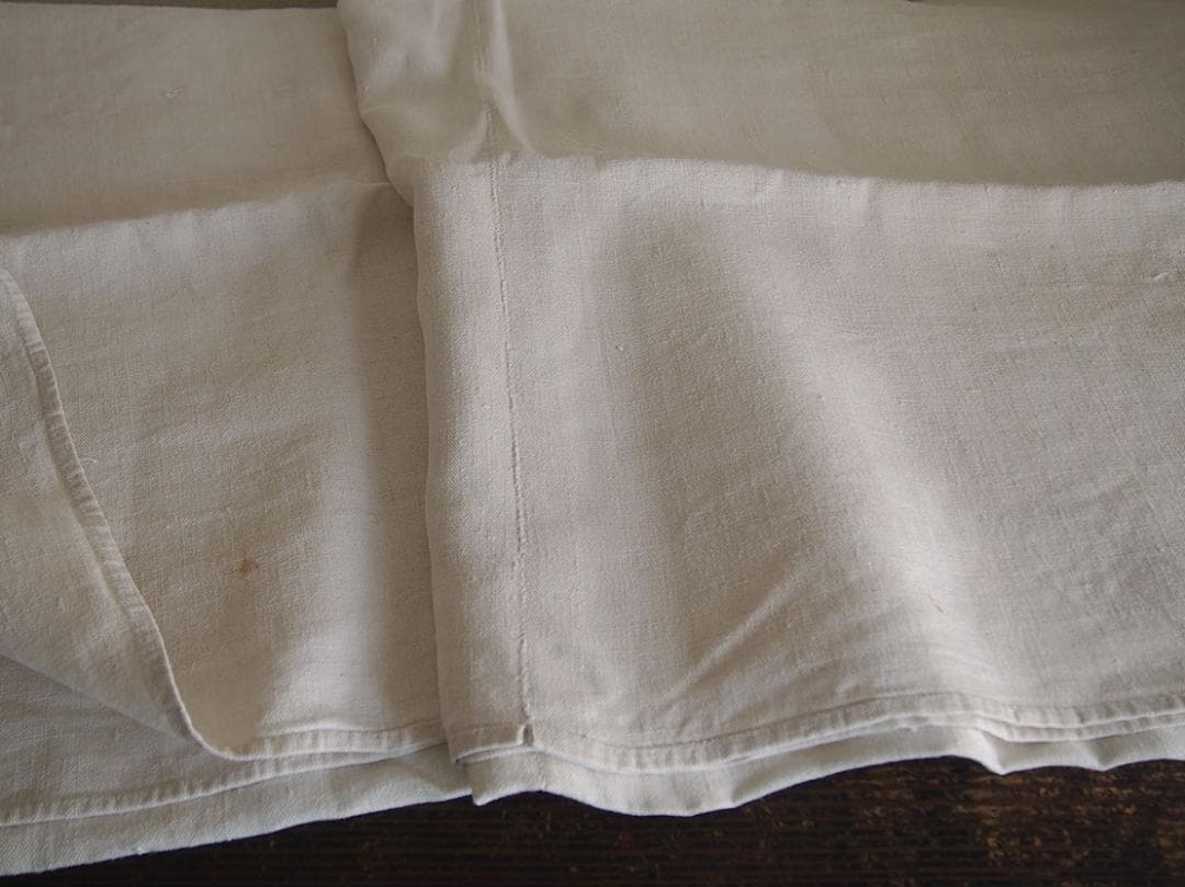 厚手 シャンブルリネン 176×260 ベッドリネン ホワイトリネン/K291