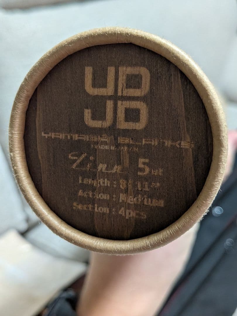 Yamaga Blanks フライロッド ZINN 5wt 8.11ft