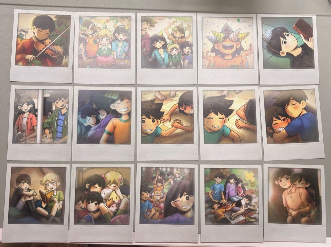 OMORI Basil’s Memories ポラロイド風カード 2種セット