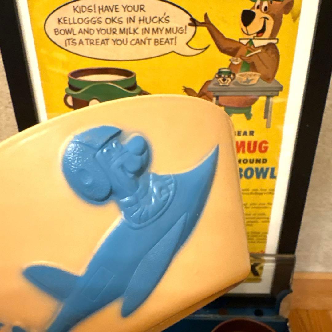 レア！　1961年　ヨギベア　ハックルベリー　3Dフェイス　マグカップ　セット