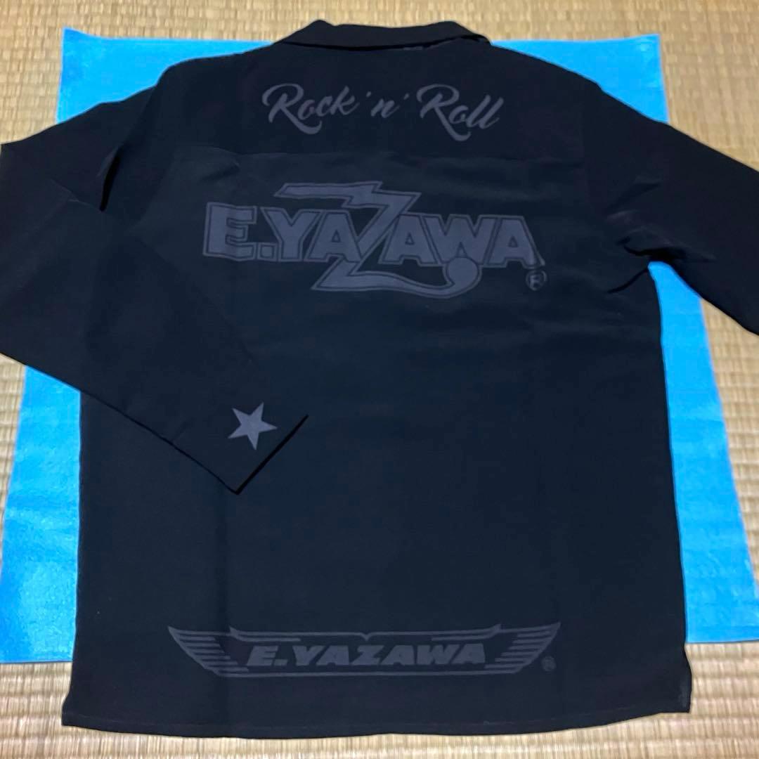 矢沢永吉★長袖シャツ★ロゴ×羽ロゴ★Mサイズ★新品未開封品