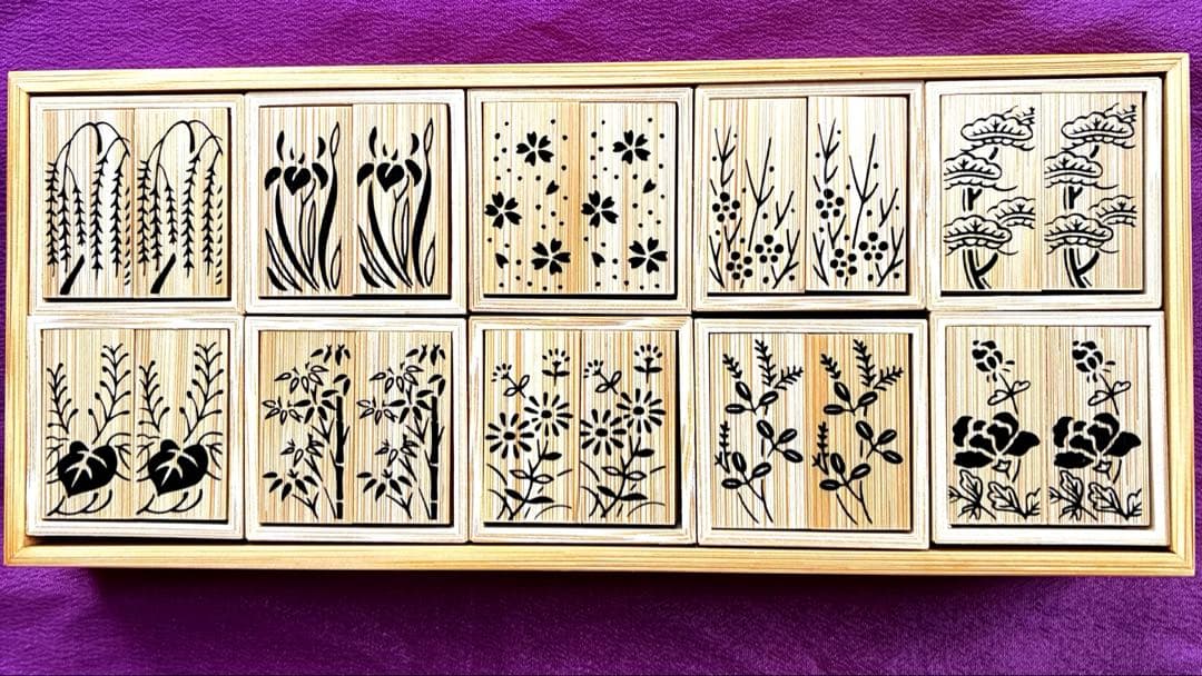 茶道✨十種香札【白竹】✨新品未使用