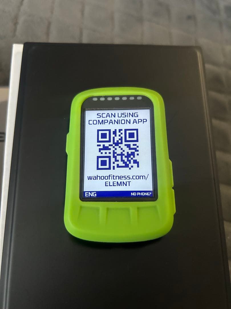 Wahoo ELEMENT ROAM & BOLT 心拍センサー付き