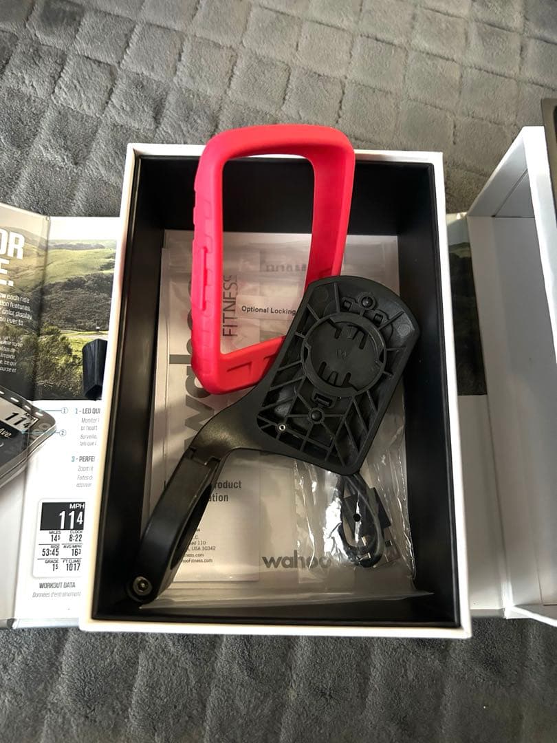 Wahoo ELEMENT ROAM & BOLT 心拍センサー付き