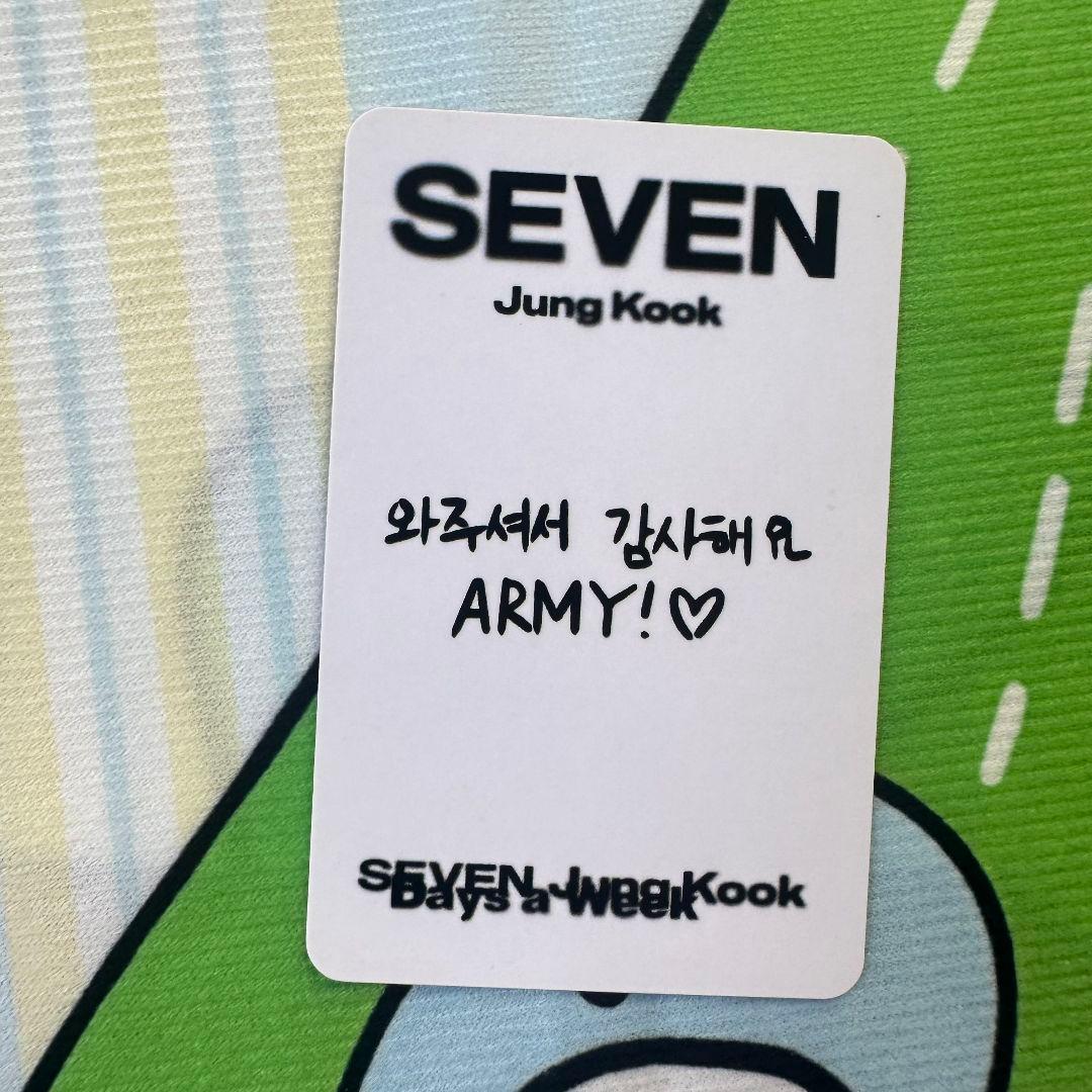 BTS サノク SBS INKIGAYO 人気歌謡 SEVENトレカ ジョングク