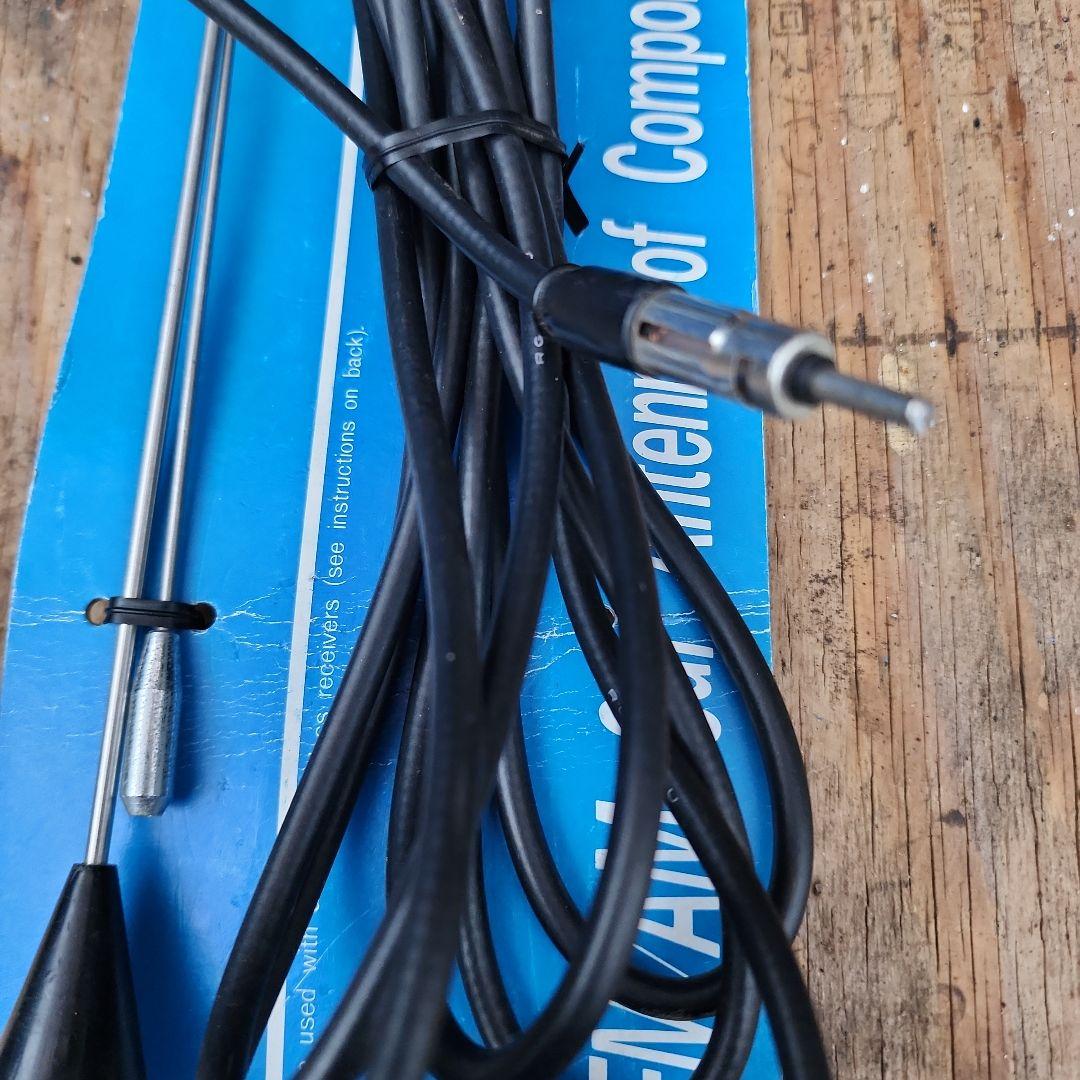 当時物　カーラジオアンテナ