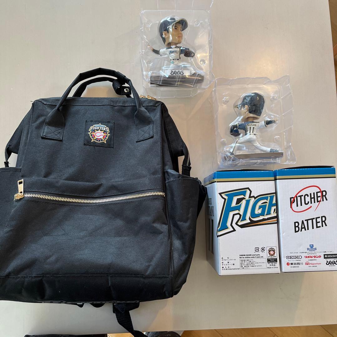 大谷翔平　首振り人形　日本ハム　日本ハムファイターズ　リュック
