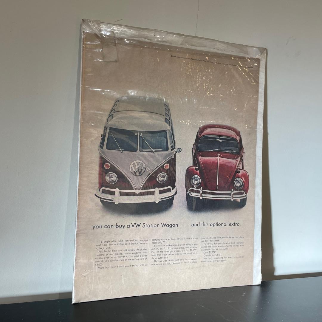 VW フォルクスワーゲン　ビンテージ　雑誌広告