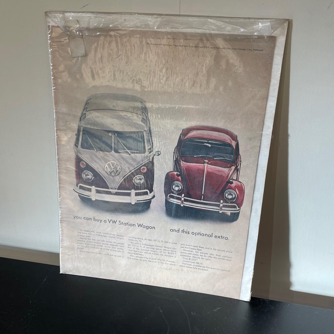 VW フォルクスワーゲン　ビンテージ　雑誌広告