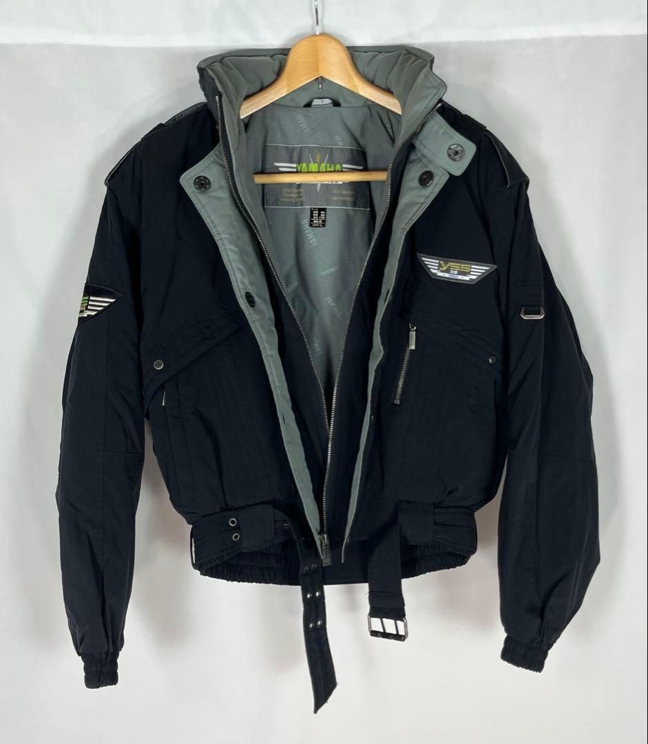 YAMAHA スキーウエア上下セット メンズL　マットブラック