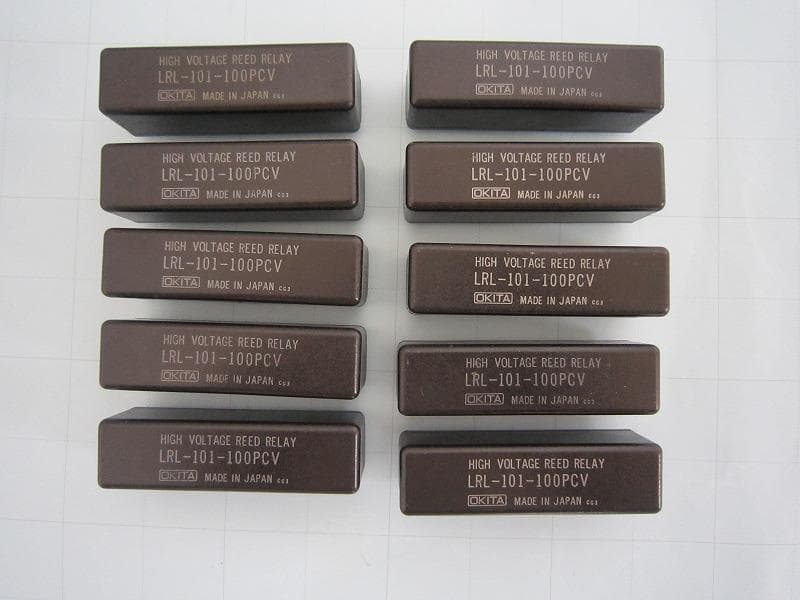 新品未使用　沖田 OKITA  高圧リードリレー 耐圧 10KV チャタリング無