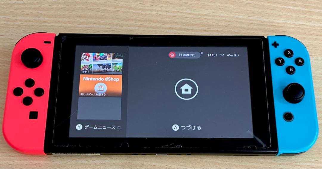 Switch 本体 【製造番号】XAJ40042769497 2018年6月購入