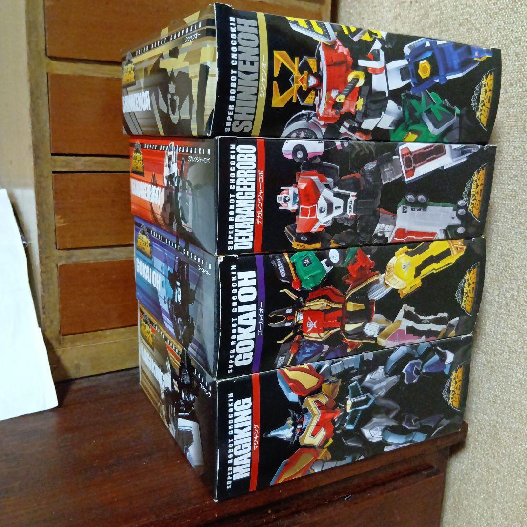 マジキング＆デカレンジャーロボ　他合計4個　スーパーロボット超合金
