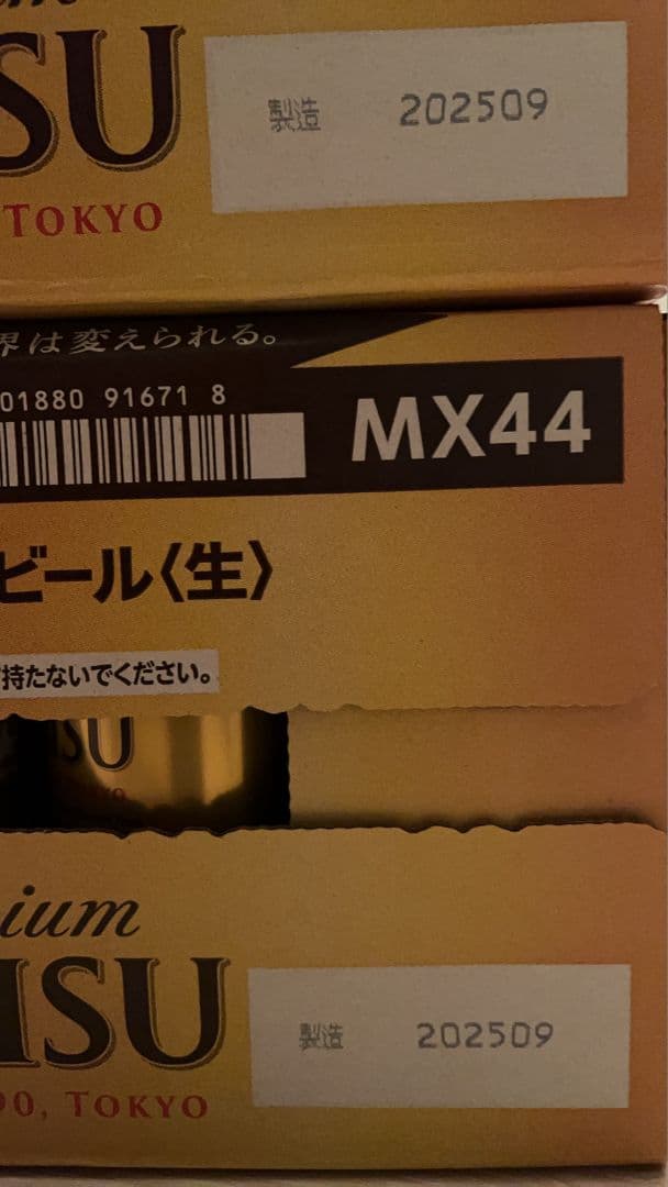 \"エビスビール500ml 2箱セット（計48缶)