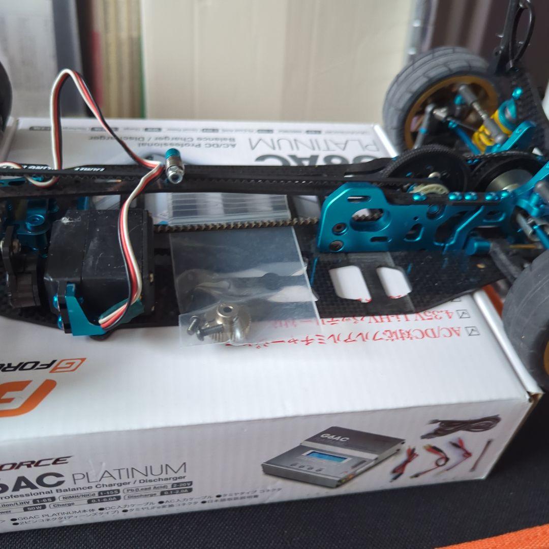 TRF416シャーシ　サーボ付