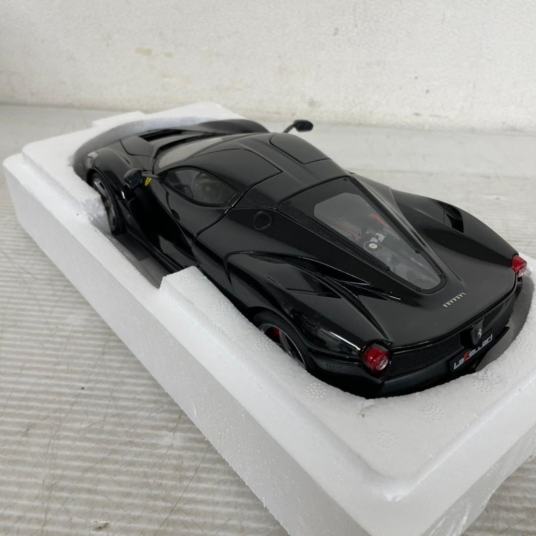 ホットウィール ラフェラーリ ブラック 1/18 ミニカー Y0956
