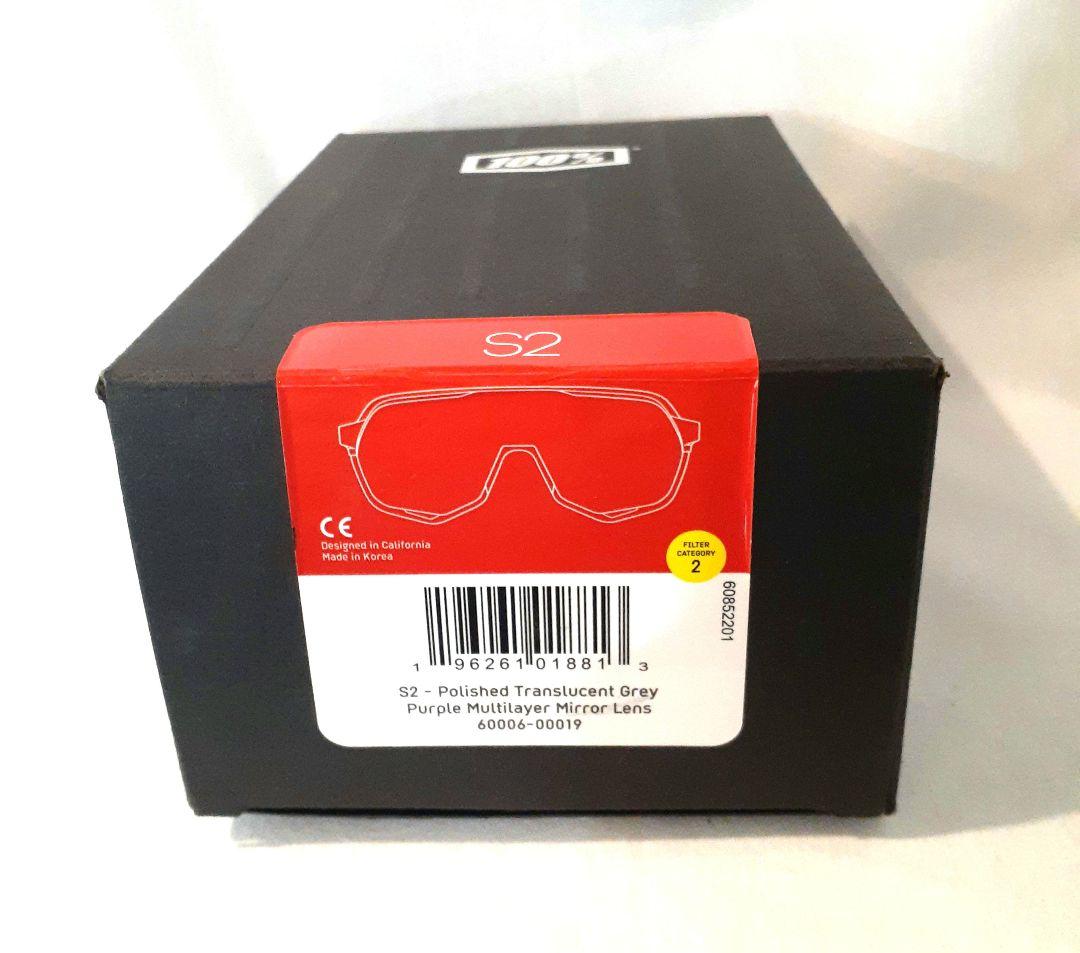 100% S2 Tokyo Night ワンハンドレッド サングラス