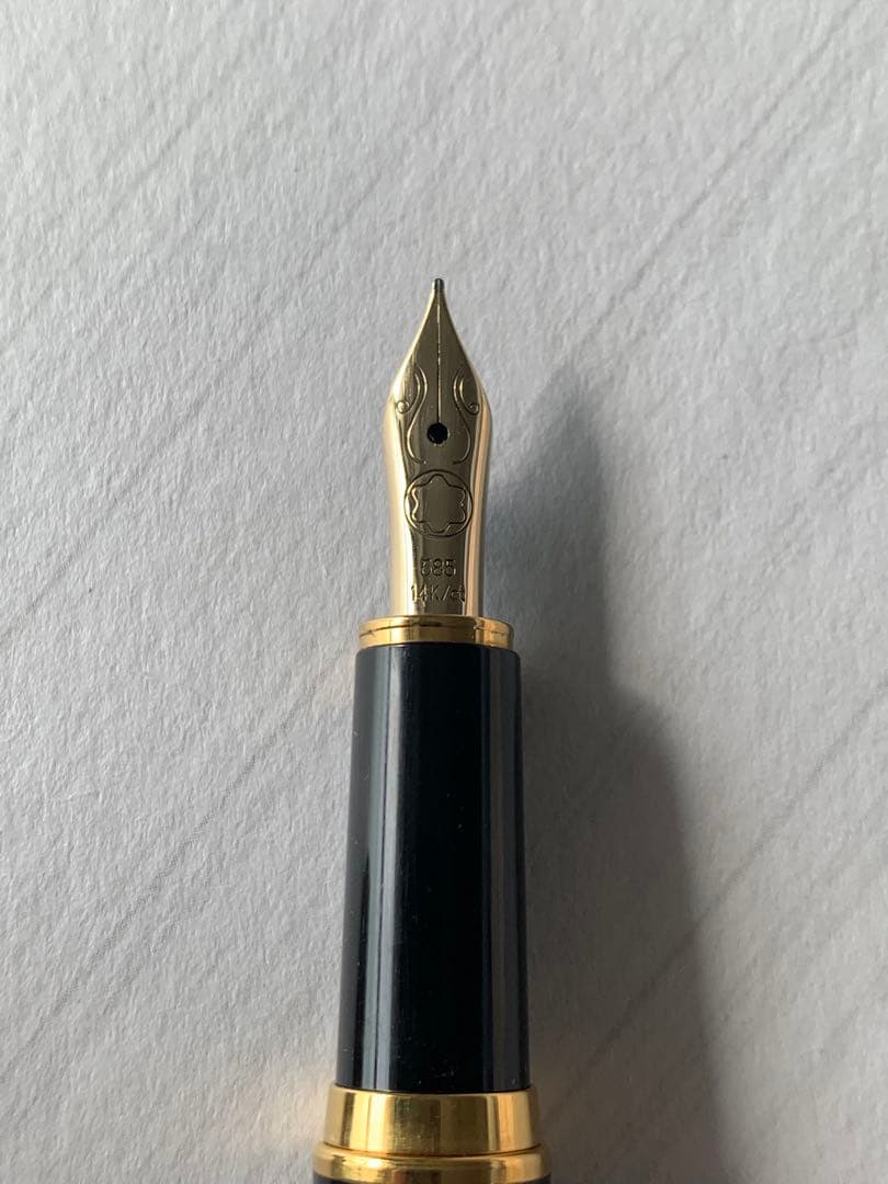モンブラン ノブレスオブリージュ 万年筆 14Kペン先 コンバーター付 現状品