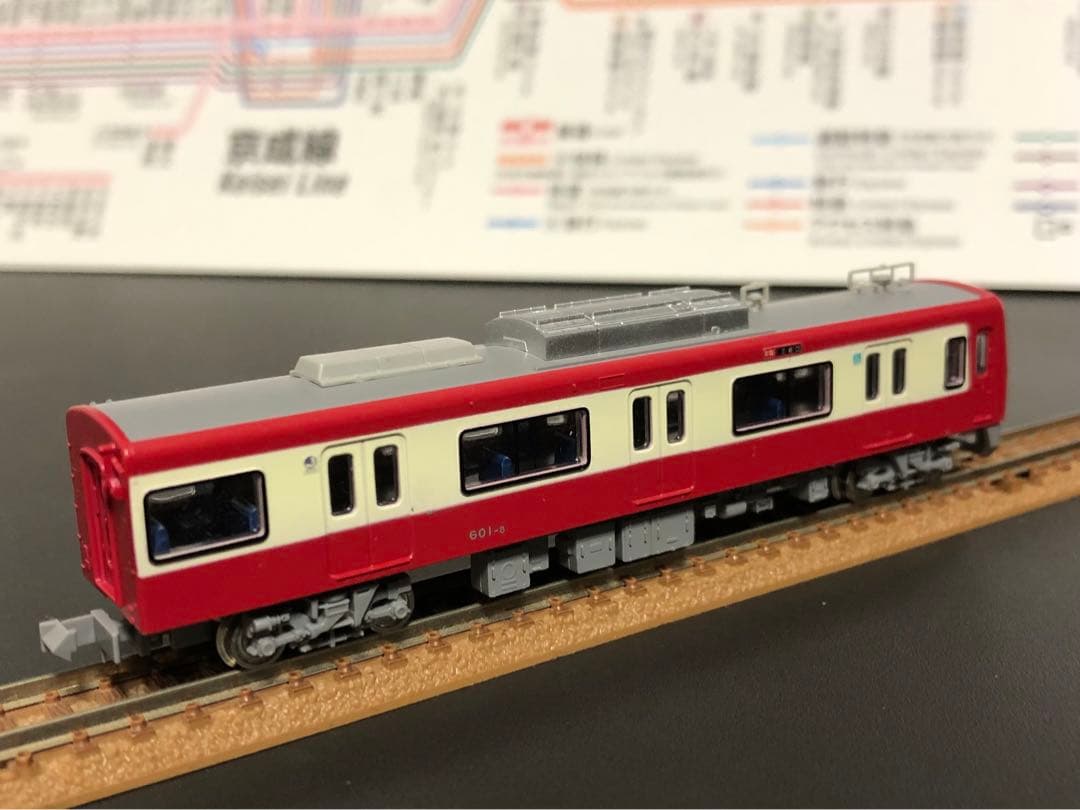 管理番号1692 京急 新600形Nゲージ塗装済キット組立品