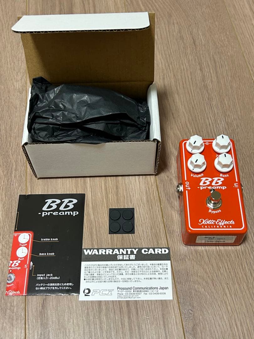xotic BB Preamp 美品
