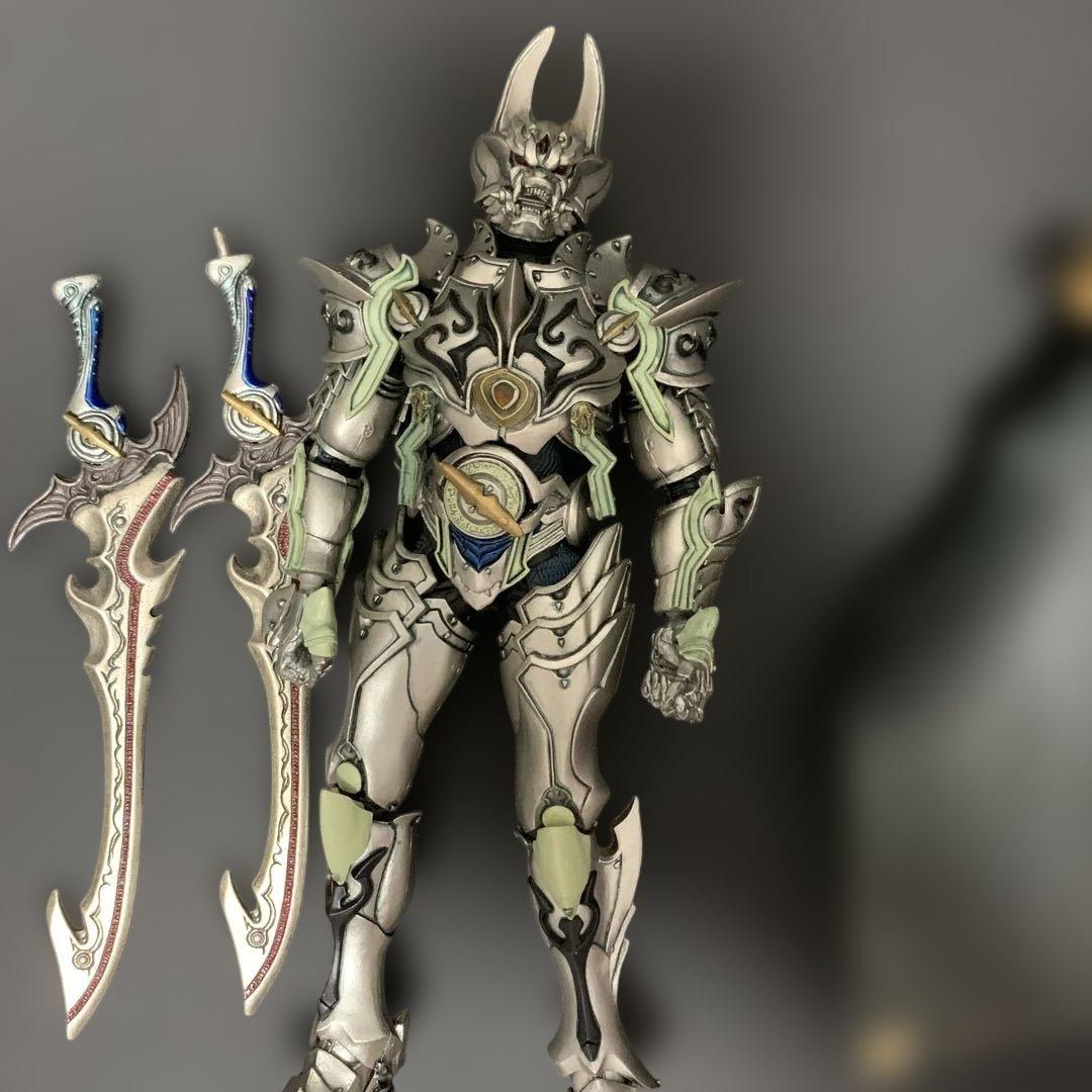 魔戒可動 牙狼 キバ セット 魔道具シルヴァ フィギュア