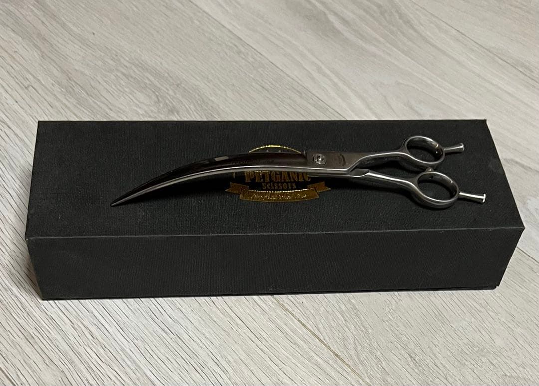 ペットガニック　ディープカーブシザー8インチ