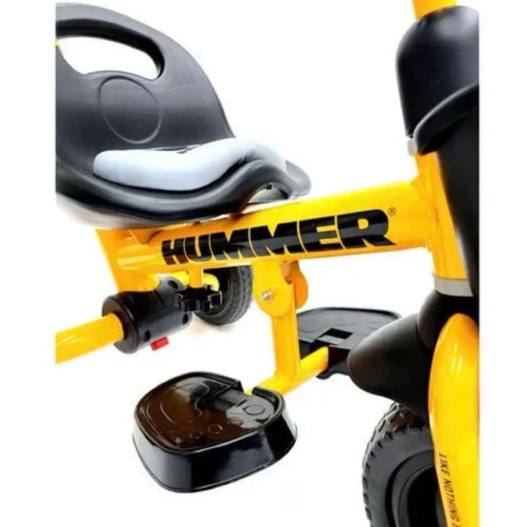 【新品未開封】HUMMER 三輪車 ハマー ハンドル付き キッズ