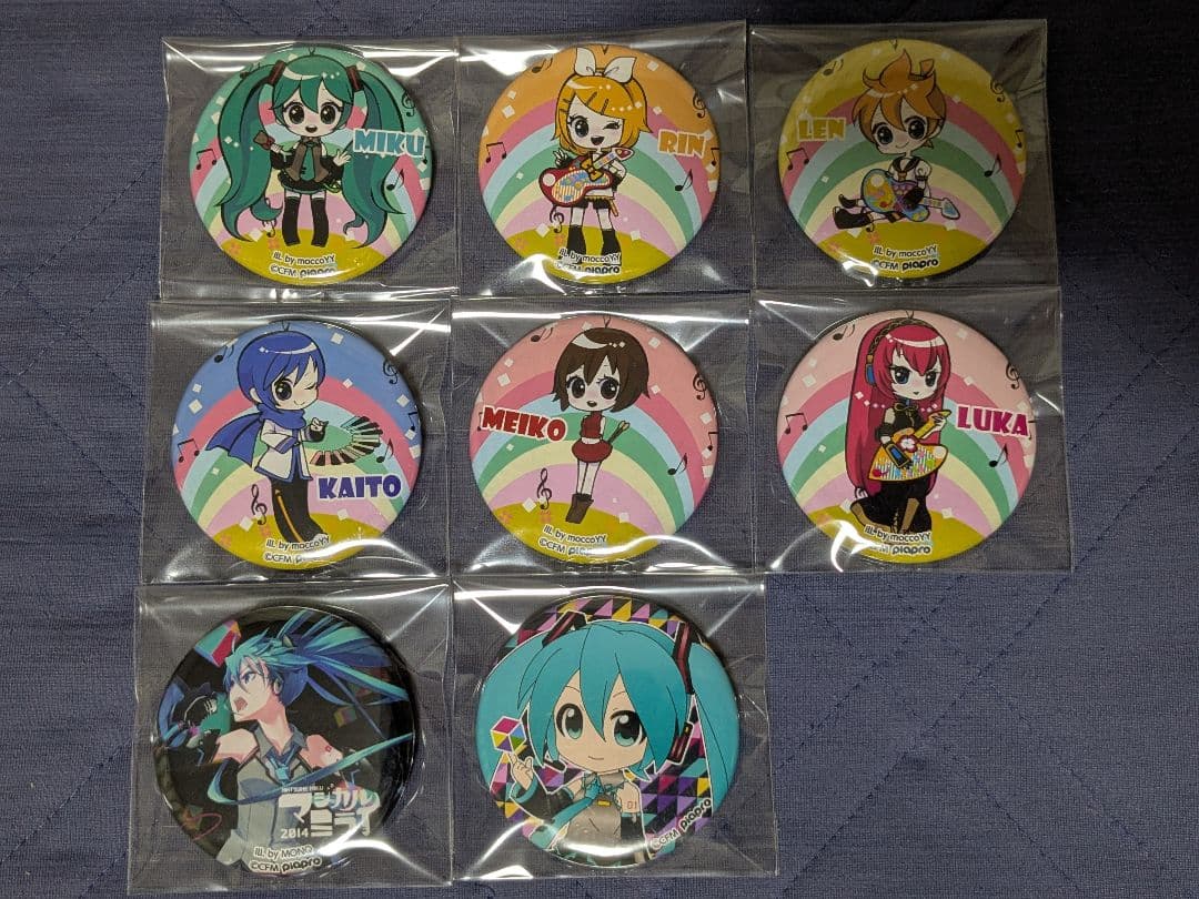 初音ミク マジカルミライ2014 缶バッジ コンプリートセット