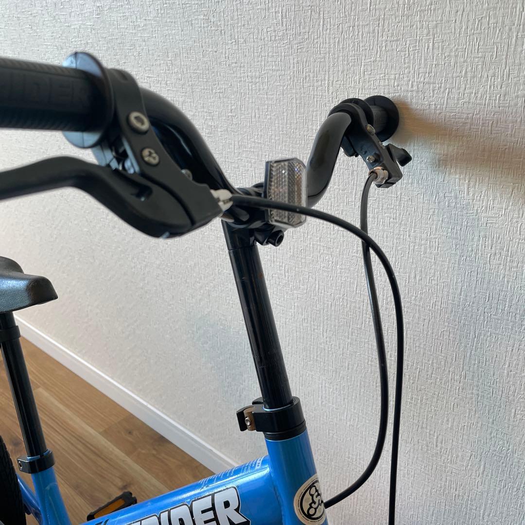 STRIDER 14X 子供用自転車 青ペダル付き　肘膝当て付き　ストライダー