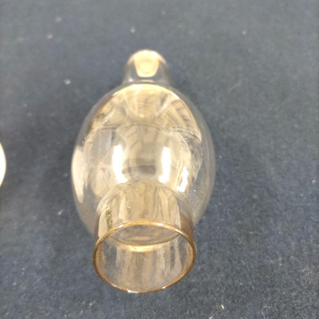 大正硝子　オイルランプ　D604
