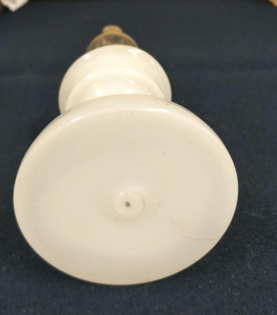 大正硝子　オイルランプ　D604